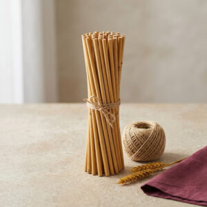 Bamboo Plant Stakes, 4 ft 25-Pack