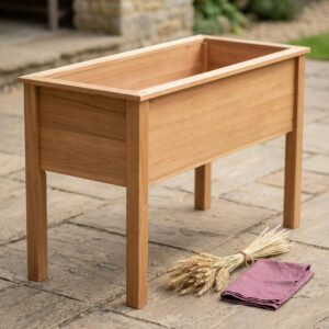 Large Cedar Raised Planter Box, 48 in
