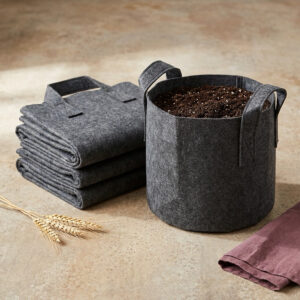 Fabric Grow Bags, 7-Gallon 5-Pack