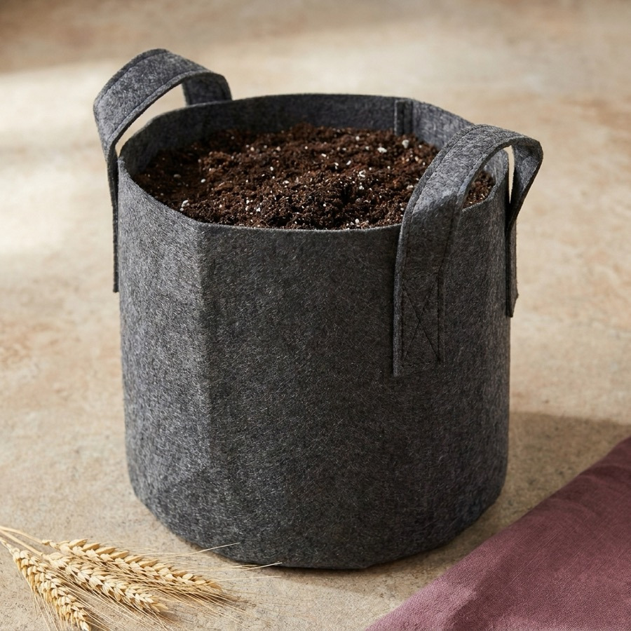 Fabric Grow Bags, 7-Gallon 5-Pack